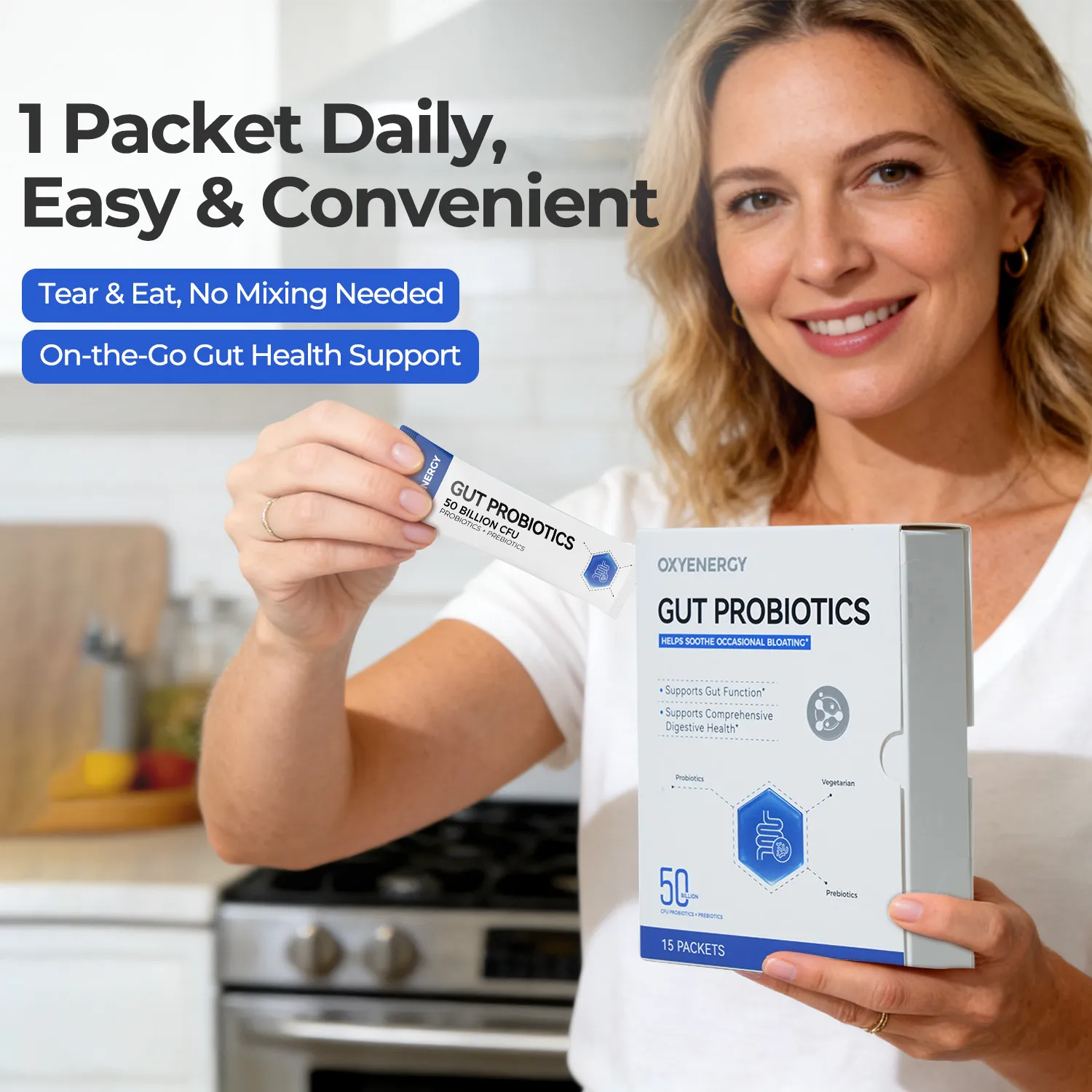 Gut Probiotics - Helps Soothe Occasional Bloating - Image 5