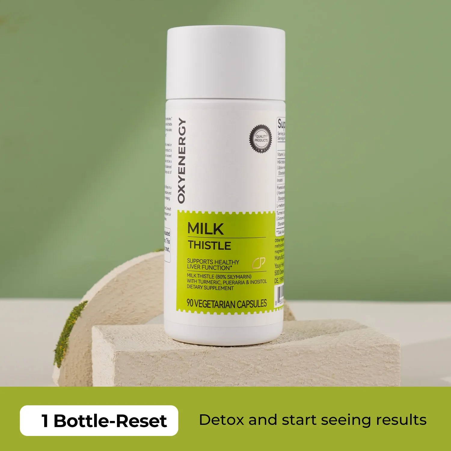 Milk Thistle 300mg Extract - Liver Detox & Repair Support - Image 9