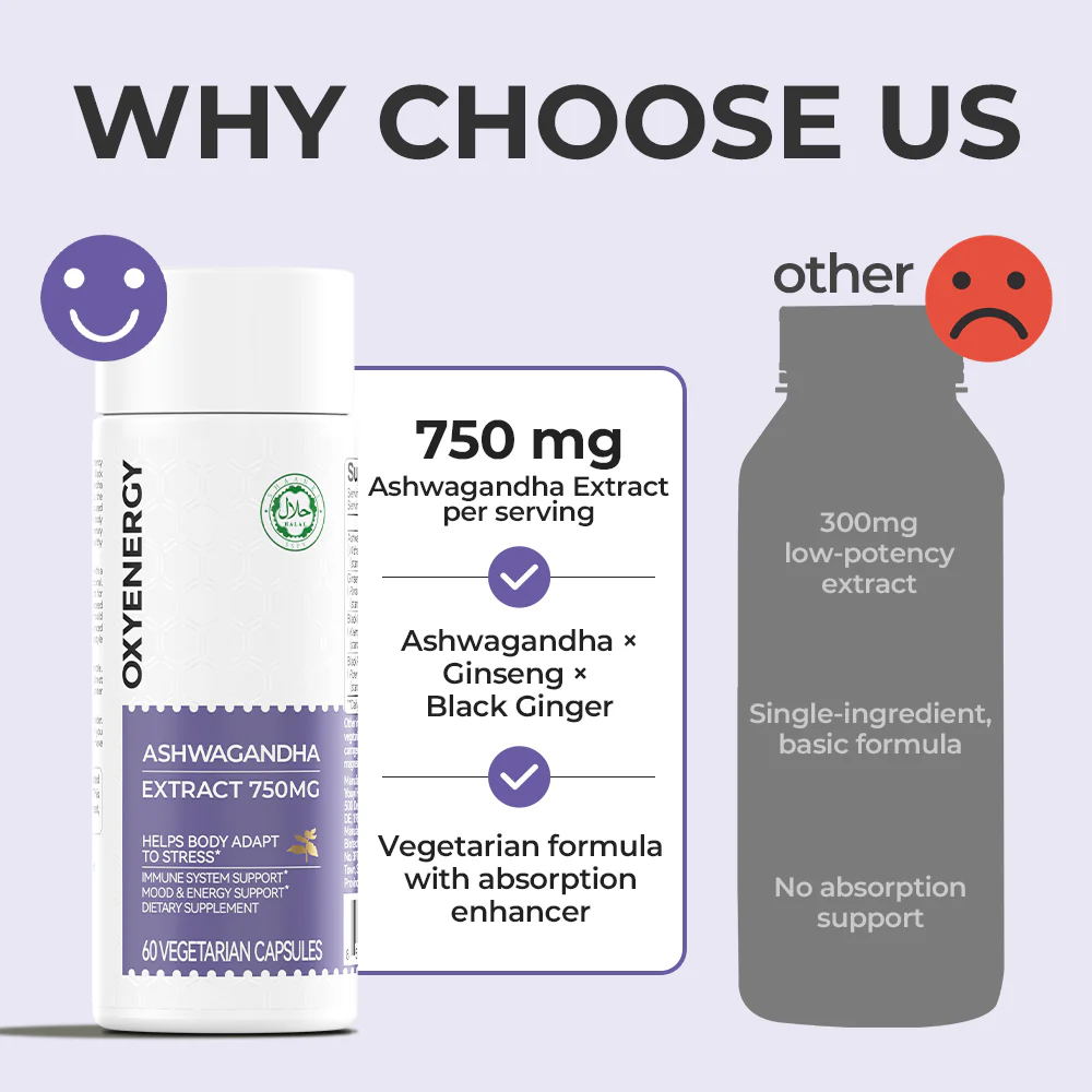 ASHWAGANDHA EXTRACT 750MG - Image 3